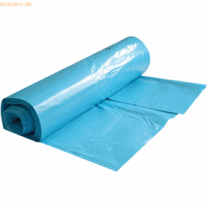 10 x Hygostar LDPE-Abfallsack 160l 60my Rolle VE=25 Stück blau