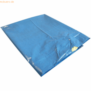 6 x Hygostar LDPE-Abfallsack 120l 45my mit Zugband Rolle VE=25 Stück b