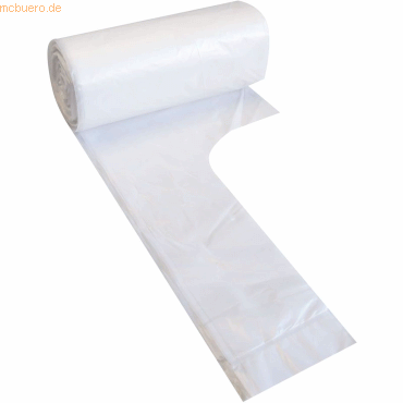 36 x Hygostar HDPE-Müllbeutel 25l 11my mit Griff Rolle VE=30 Stück tra