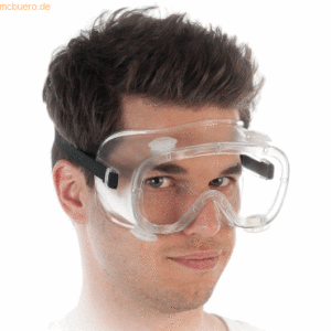 10 x HygoStar Antibeschlag-Vollsichtschutzbrille universal transparent