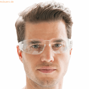12 x HygoStar Schutzbrille Flat universal transparent
