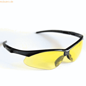 12 x HygoStar Schutzbrille universal gelb