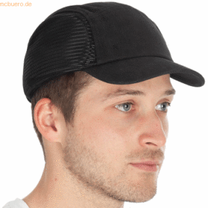 20 x HygoStar Anstoßkappe Baseballdesign Cool-Cap universal schwarz