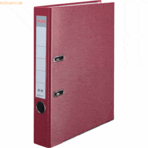 Herlitz Ordner Kunststoff A4 maX.file protect 50mm rot