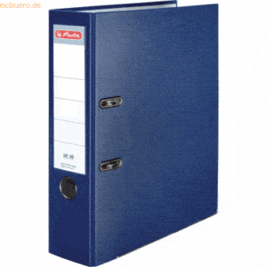 Herlitz Ordner Kunststoff A4 maX.file protect 80mm blau