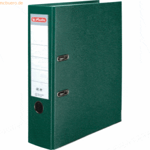 Herlitz Ordner Kunststoff A4 maX.file protect 80mm grün