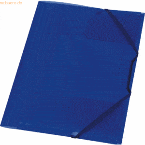 Herlitz Gummizugmappe A4 royal blau