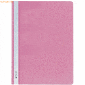 10 x Herlitz Schnellhefter A4 PP pink