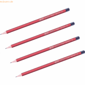 10 x Herlitz Bleistift Scolair B VE=4 Stück