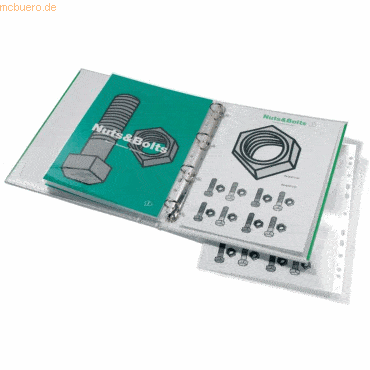 GBC Laminiertasche Organise A4+ 75 Micron glänzend VE=25 Stück glaskla