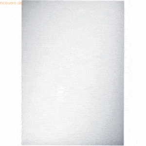 GBC Deckblatt A3 beidseitig Karton glänzend VE=100 Stück weiß