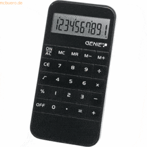 Genie Taschenrechner 40W 10-stellig schwarz