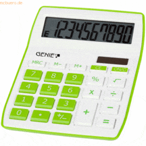 Genie Tischrechner 840G grün 10-stellig