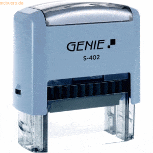 Genie Stempel S-402 selbstfärbend 4 Zeilen