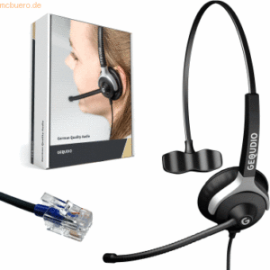 Gequdio Headset 1-Ohr kompatibel für Cisco Telefone inklusive Anschlus