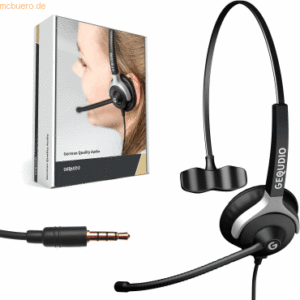 Gequdio Headset 1-Ohr mit 3