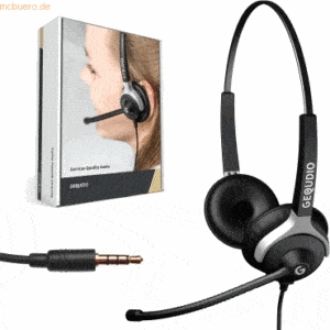 Gequdio Headset 2-Ohr mit 3