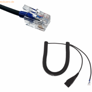 Gequdio Headset-Anschlusskabel RJ geeignet für Cisco-Telefone