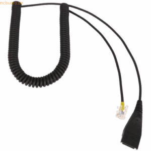 Gequdio Headset-Anschlusskabel RJ geeignet für Mitel/Aastra/Avaya/Poly