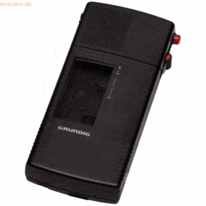 Grundig Diktiergerät Stenorette Sh24 schwarz