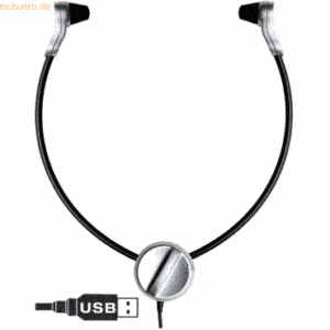 Grundig Kopfhörer Digta Swingphone 568 USB für Diktier- und Wiedergabe