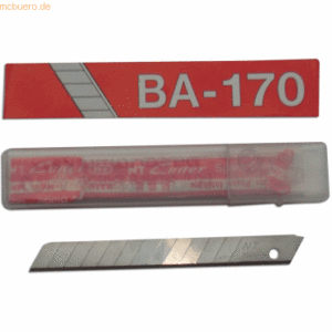 NT Cutter-Klingen BA 170 9mm VE=10 Stück