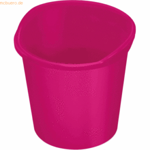 Helit Papierkorb 13 Liter pink