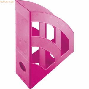 4 x Helit Stehsammler DIN A4-C4 pink