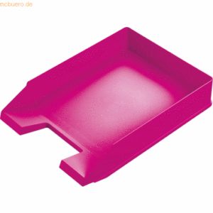 5 x Helit Briefablage A4 pink
