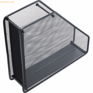 Helit Stehsammler Mesh A4 Metall schwarz