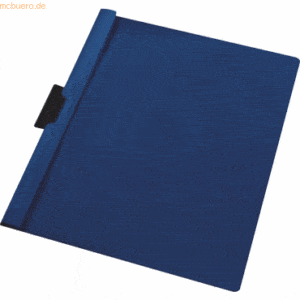 5 x Herlitz Cliphefter A4 bis 60 Blatt dunkelblau
