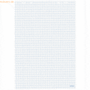 5 x Herlitz Flipchartblock 68x99 20 Blatt kariert Recycling