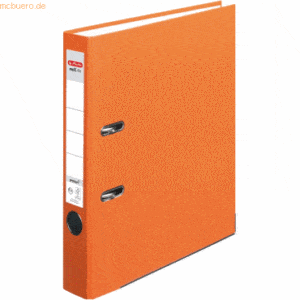 Herlitz Ordner protect Kunststoff (PP) A4 5cm orange maX.file