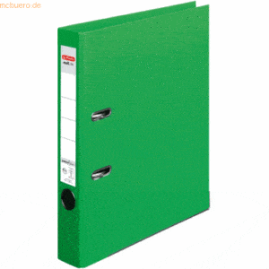 Herlitz Ordner protect+ Kunststoff (PP) A4 5cm hellgrün maX.file