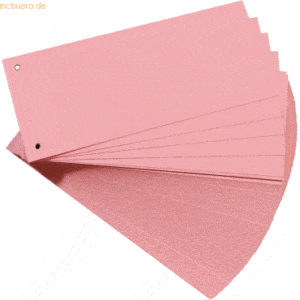 Herlitz Trennstreifen rosa VE=100 Stück