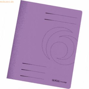 Herlitz Schnellhefter A4 Karton 240g/qm intensiv lila