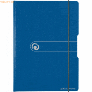 Herlitz Klemmbrettmappe PF Polyfoam A4 blau to go