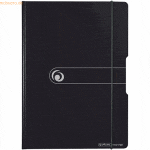 Herlitz Klemmbrettmappe PF Polyfoam A4 schwarz to go