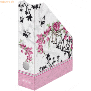 Herlitz Stehsammler A4 Wellpappe Bloom Ladylike