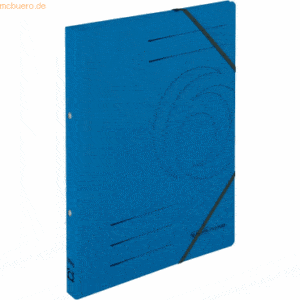 5 x Herlitz Ringhefter A4 Karton blau