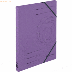 5 x Herlitz Ringhefter A4 Karton violett