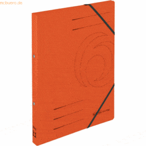 5 x Herlitz Ringhefter A4 Karton orange