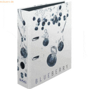 Herlitz Motivordner A4 80mm 'Fresh Fruit Blaubeere'