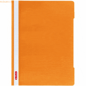 Herlitz Sichthefter PP A4 Quality orange