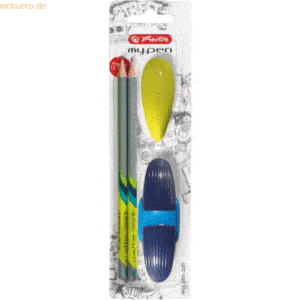 6 x Herlitz Starterset my.pen farbig sortiert