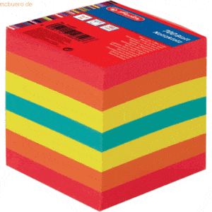 Herlitz Notizzettelblock 9x9x9cm 700 Blatt bunt