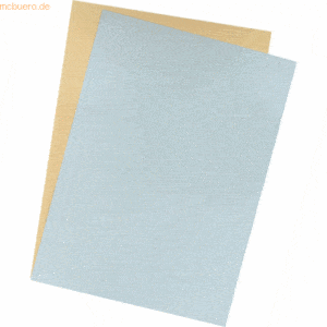 10 x Herlitz Tonkarton gold 50x70cm