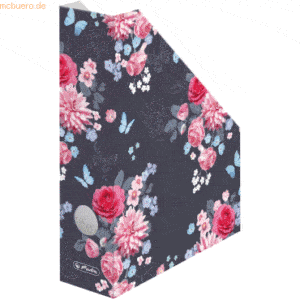 Herlitz Stehsammler A4 Wellpappe 7cm Serie Ladylike Flowers Wellpappe