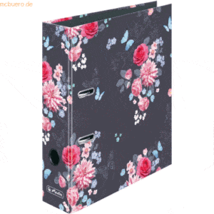 Herlitz Ordner maX.file A4 8cm Ladylike Flowers