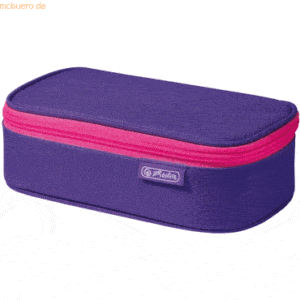 Herlitz Schüleretui Faulenzer beatBox Purple